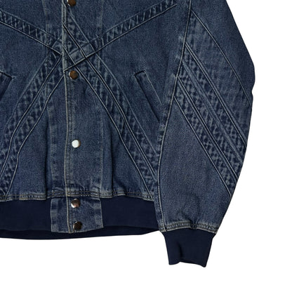 Stefan Cooke Quilted Denim Bomber Jacket - AW21