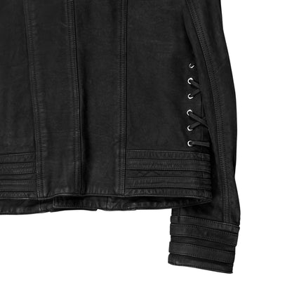 Balmain by Olivier Rousteing Multi Zip Suede Biker Jacket - SS18