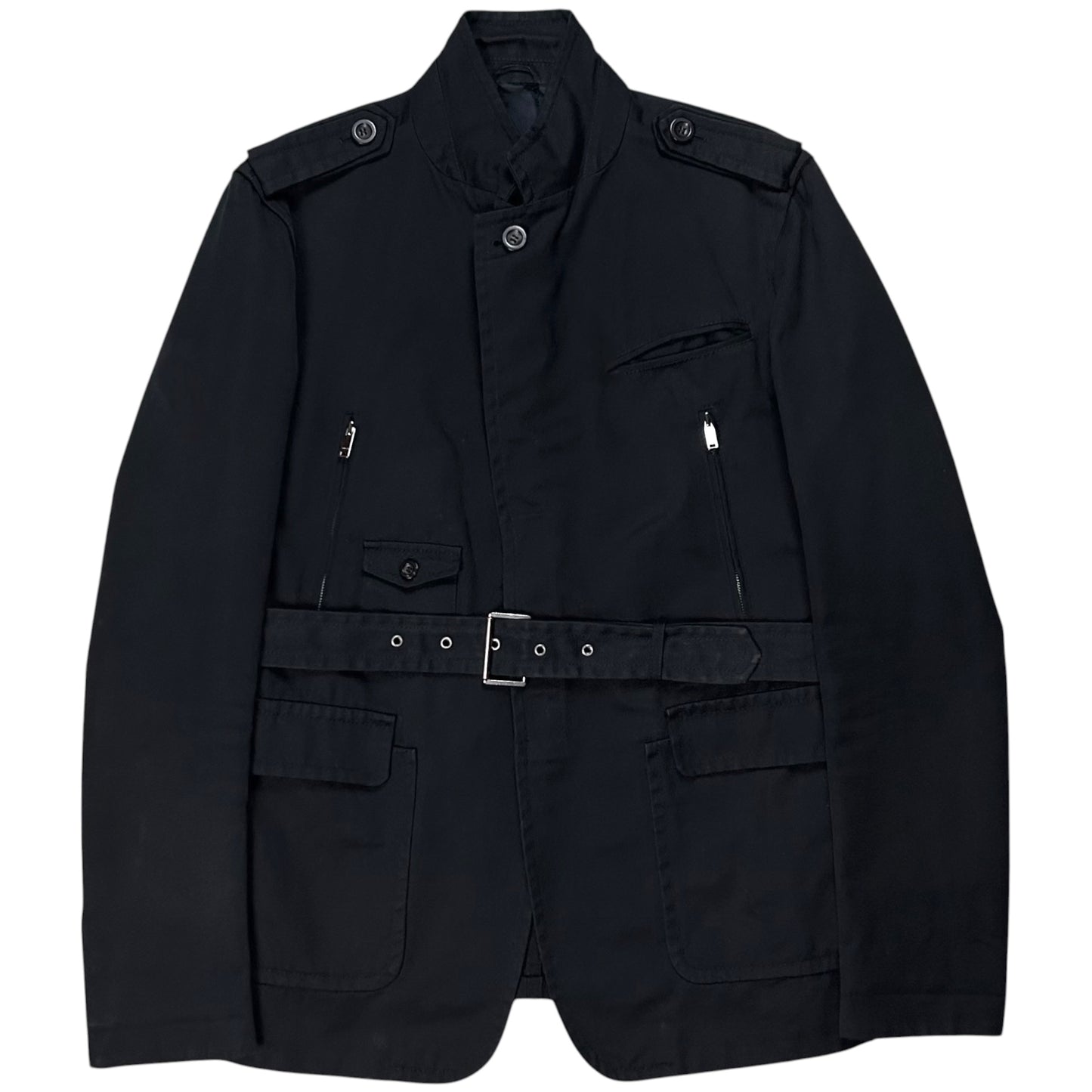 Gucci by Frida Giannini Belted Military Jacket - SS07