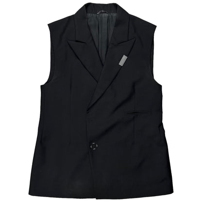 Raf Simons Metal Blazer Vest - SS14