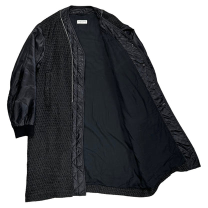 Dries Van Noten Multi Fabric Zip Liner Coat - AW07