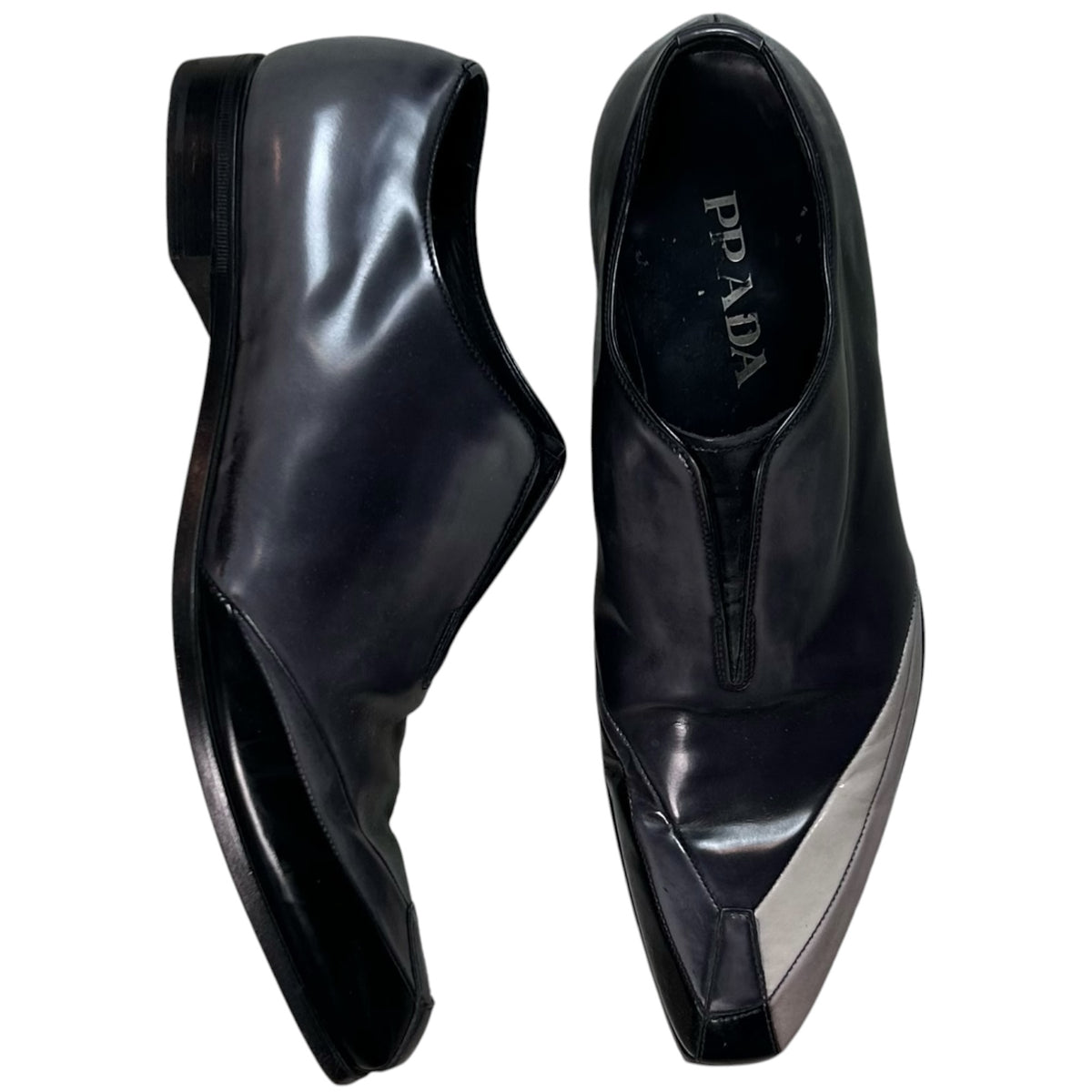 Prada Hexagon Split Toe Derbies - AW08