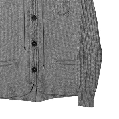 Dirk Bikkembergs Hooded Knit Cardigan
