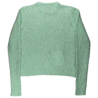 Rick Owens Aqua Mohair Sweater - AW22