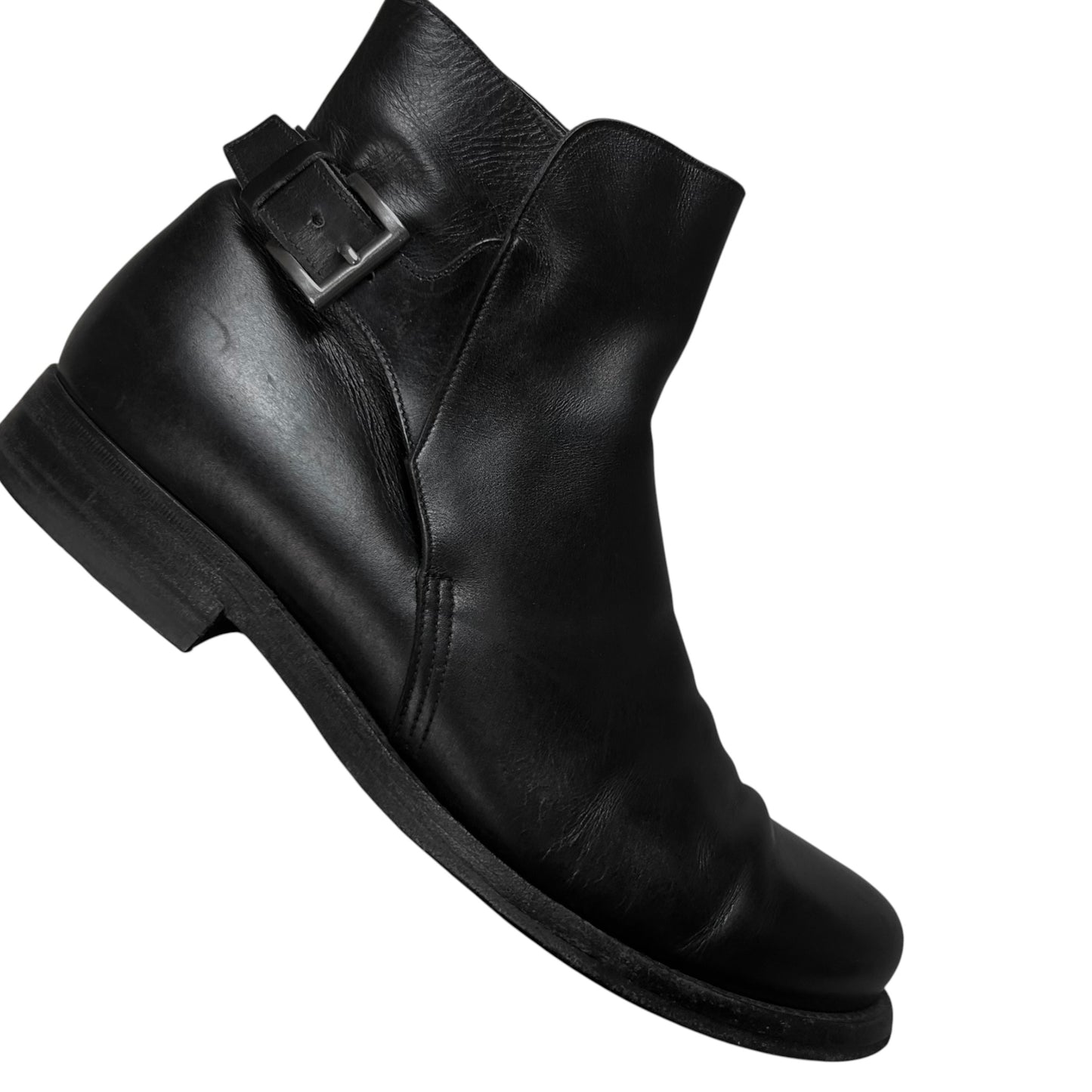 Prada Jodhpur Strap Ankle Boots