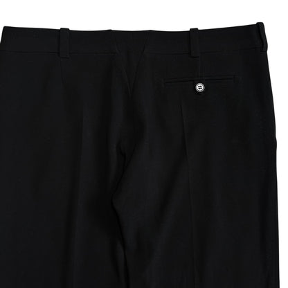 Balenciaga Pleated Triacetate Crepe Trousers - SS06