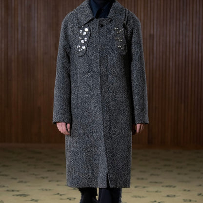 Namacheko Bayder Embellished Wool Coat - AW22