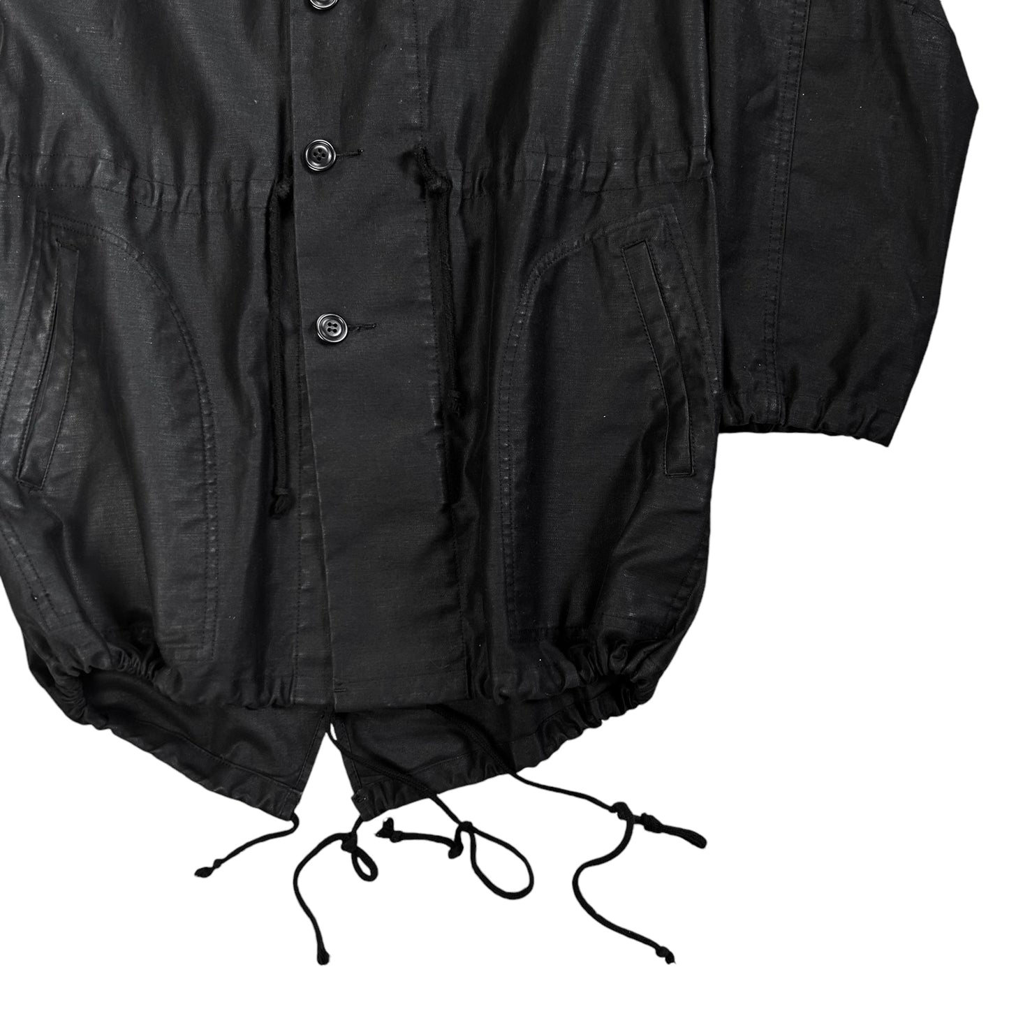 Comme des Garcons BLACK Waxed String Parka - AW11