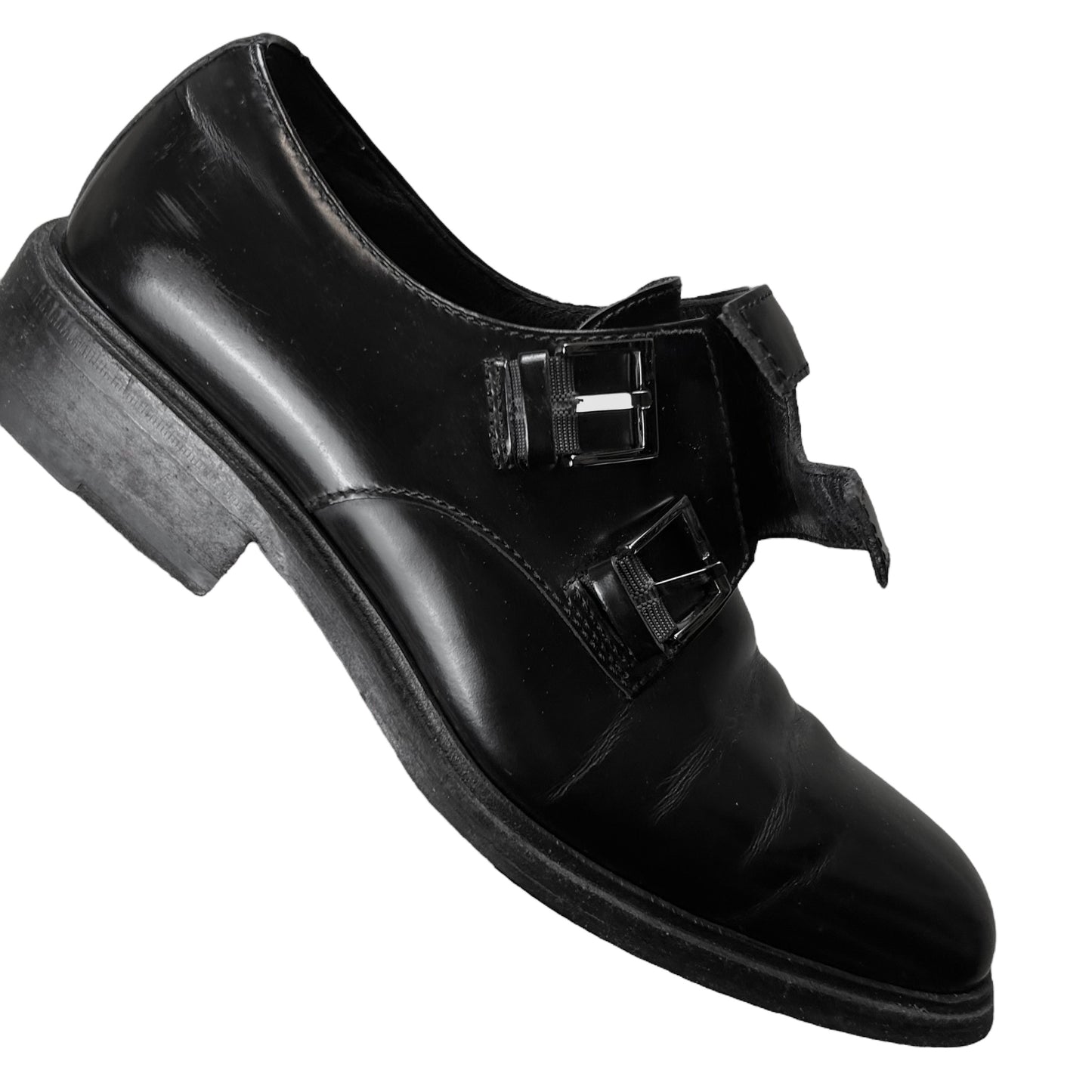Gucci by Tom Ford Dual Monk Strap Derbies