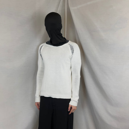 Jil Sander Distressed Seam Knit