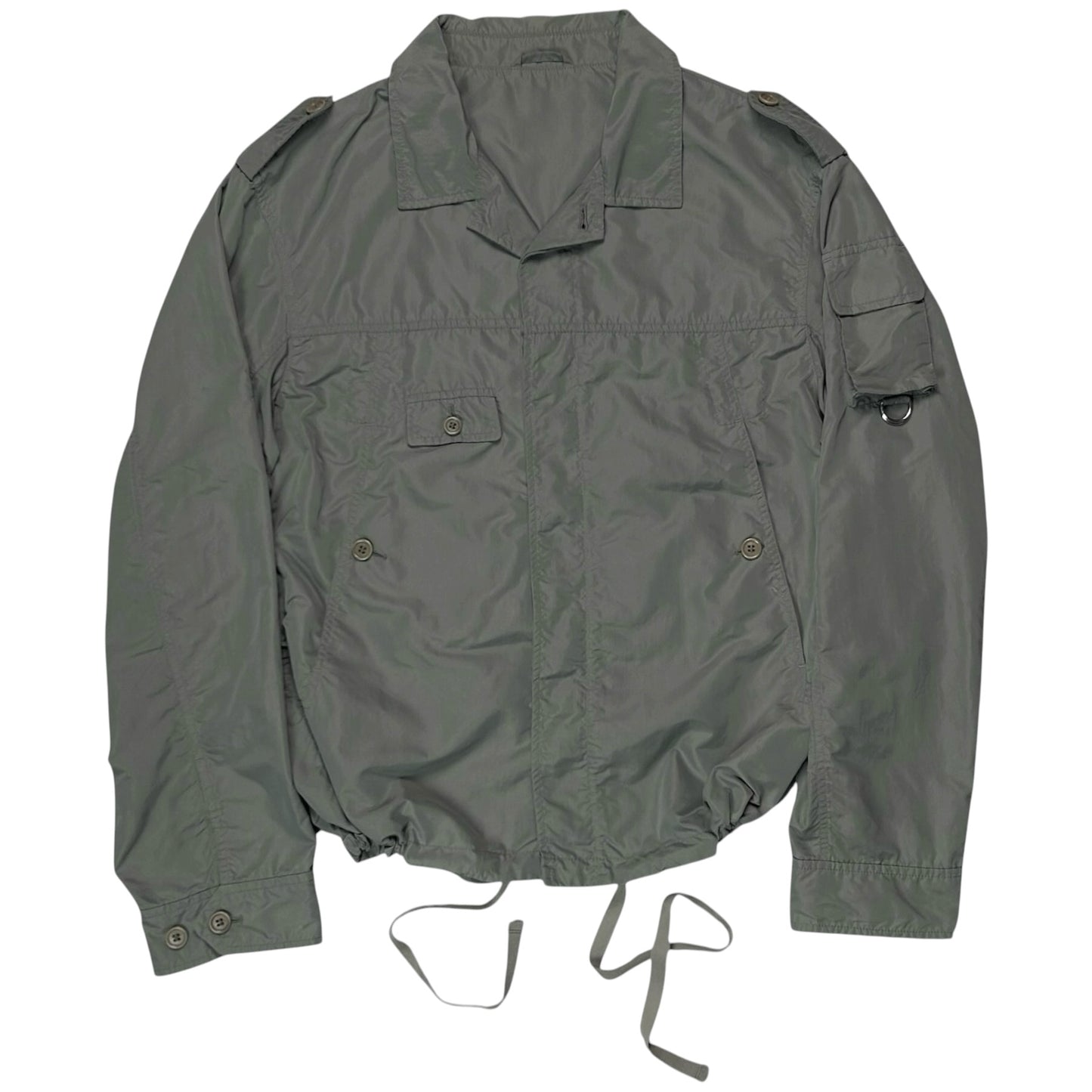 Prada D-Ring Utility Bomber Jacket