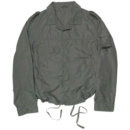 Prada D-Ring Utility Bomber Jacket