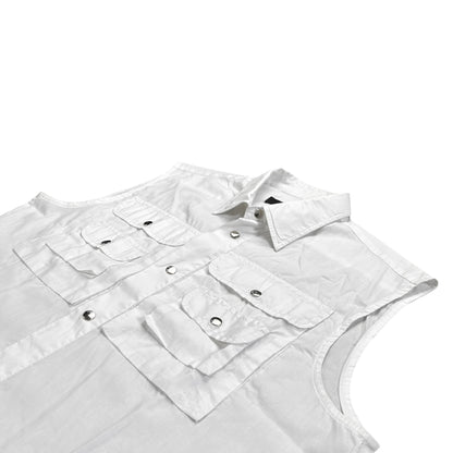 RAF by Raf Simons Sleeveless Cargo Shirt