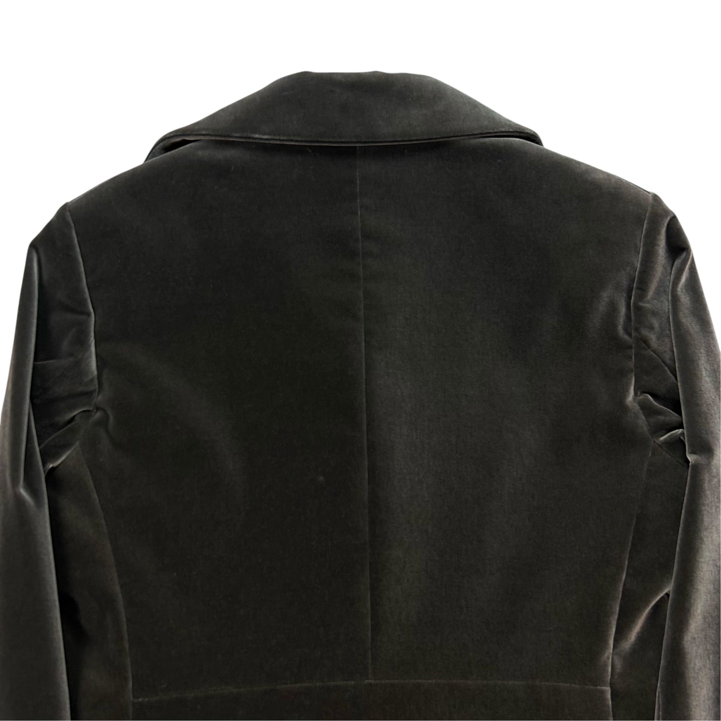 Jil Sander by Raf Simons Velour Snap Blazer - 00s