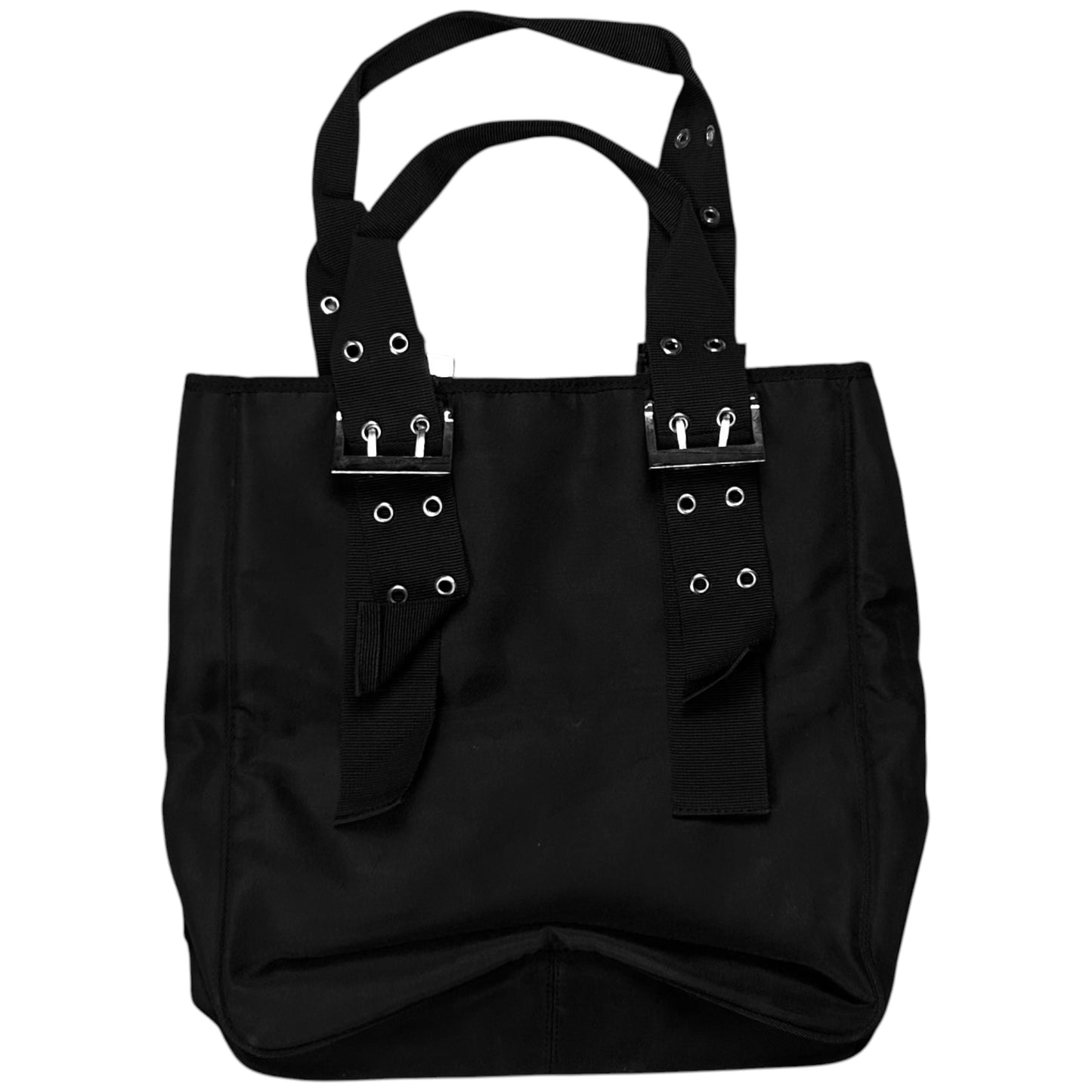 Jil Sander Dual Belted Eyelet Shopper Bag