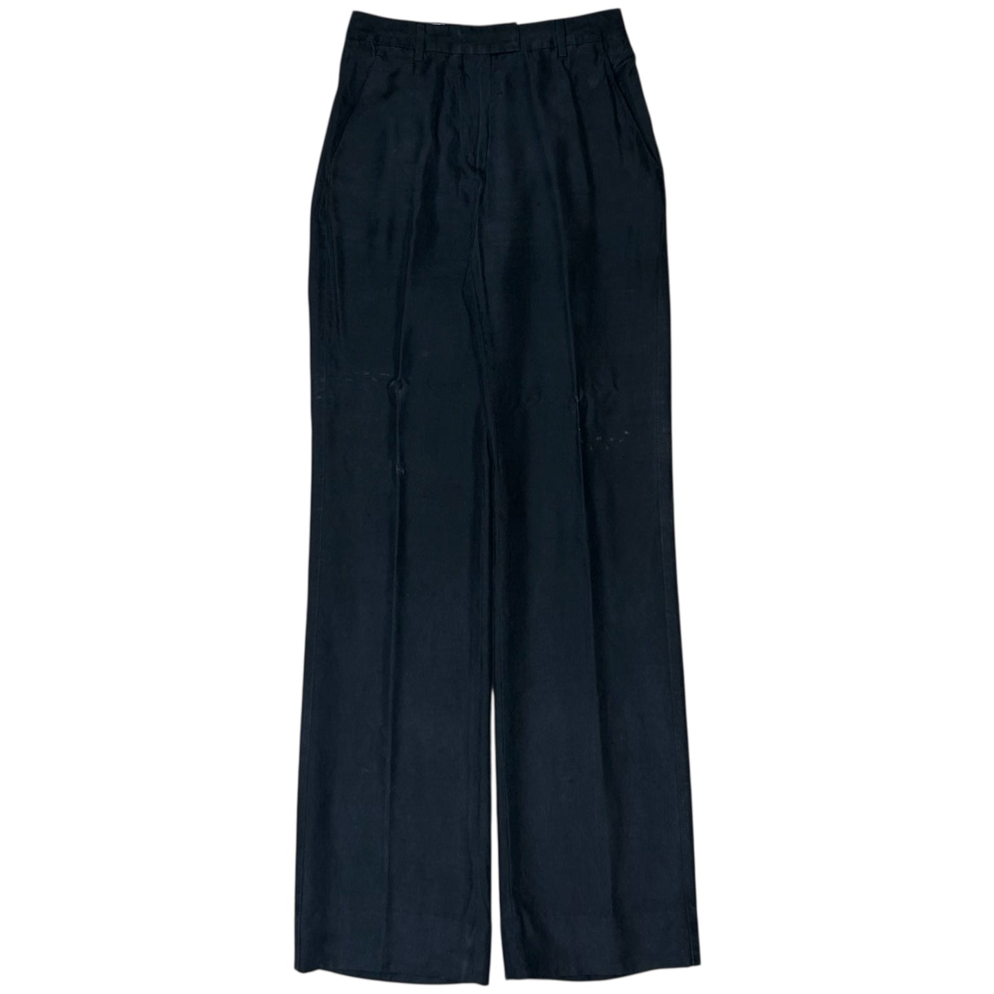 Maison Martin Margiela Straight Silk Work Trousers - SS12