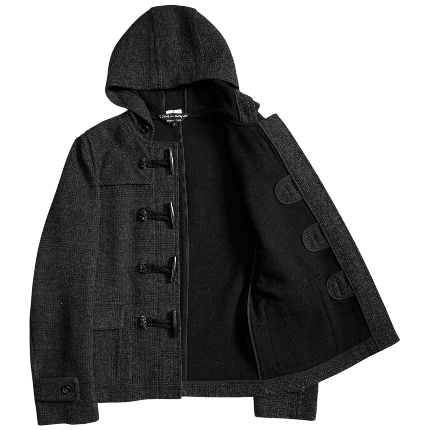 Comme des Garçons Homme Plus Checkered Duffle Jacket - AW08