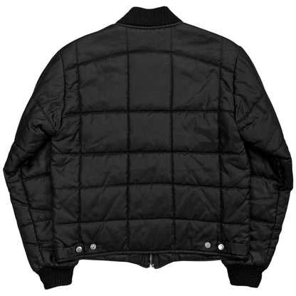RAF by Raf Simons Sleeve Patch Quilted Bomber Jacket