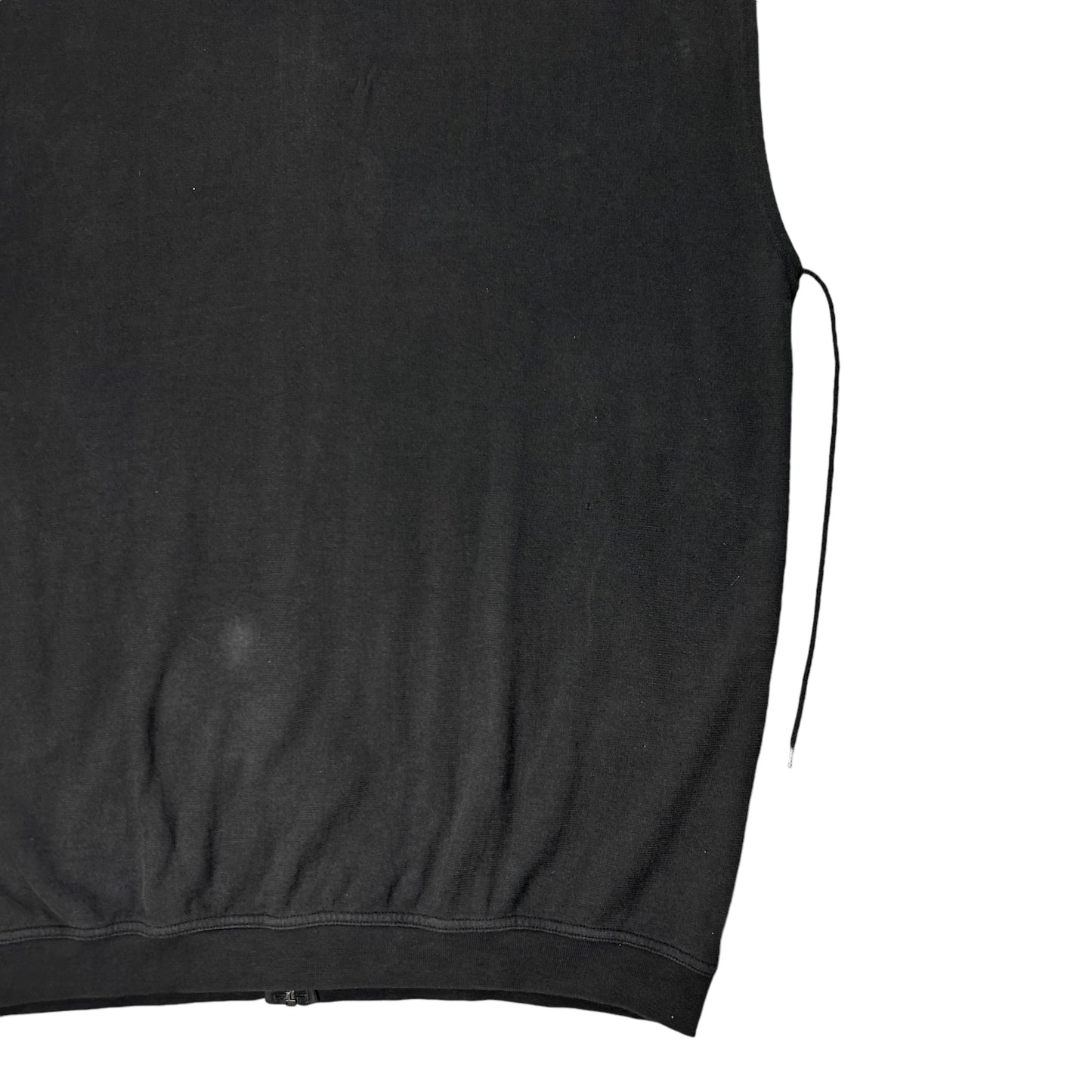 MM6 Maison Martin Margiela Sleeveless Tent Zip Hoodie - SS11