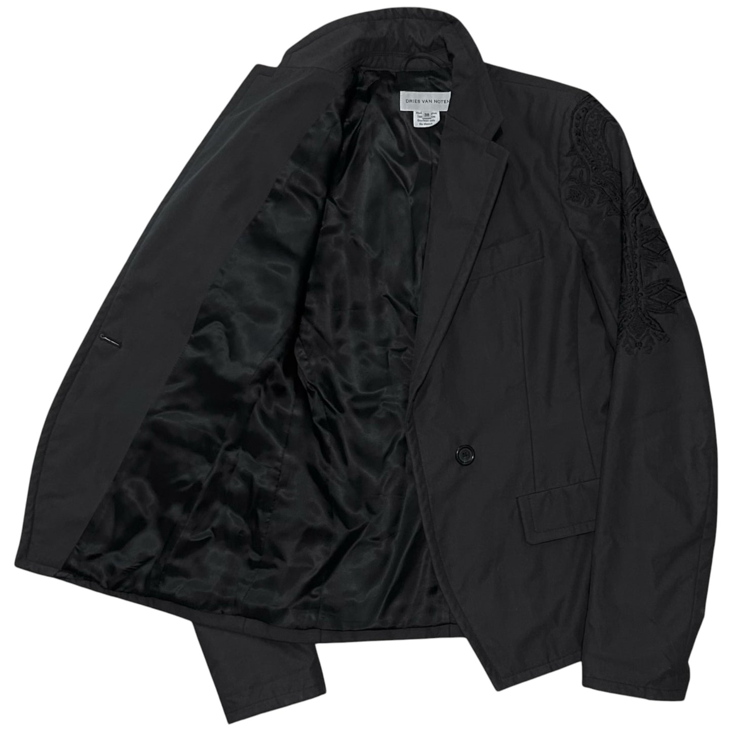 Dries Van Noten Sleeve Embroidery Blazer - AW10