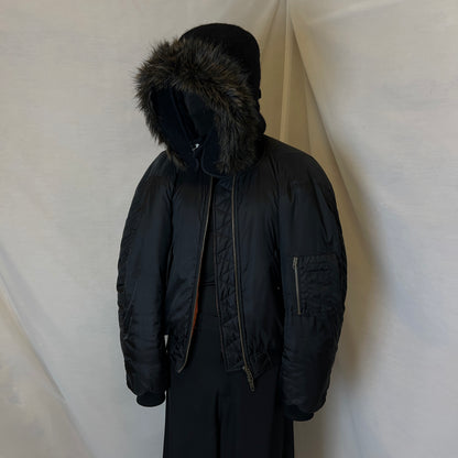 Comme des Garcons Homme Plus Zipped Fur Hood