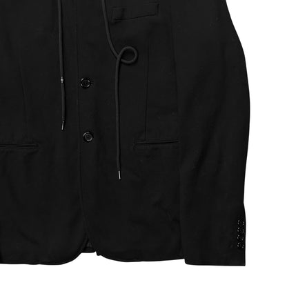 Dirk Bikkembergs Hooded Rayon Blazer