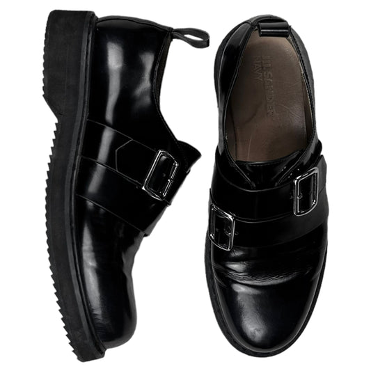 Jil Sander Double Strap Buckle Derbies