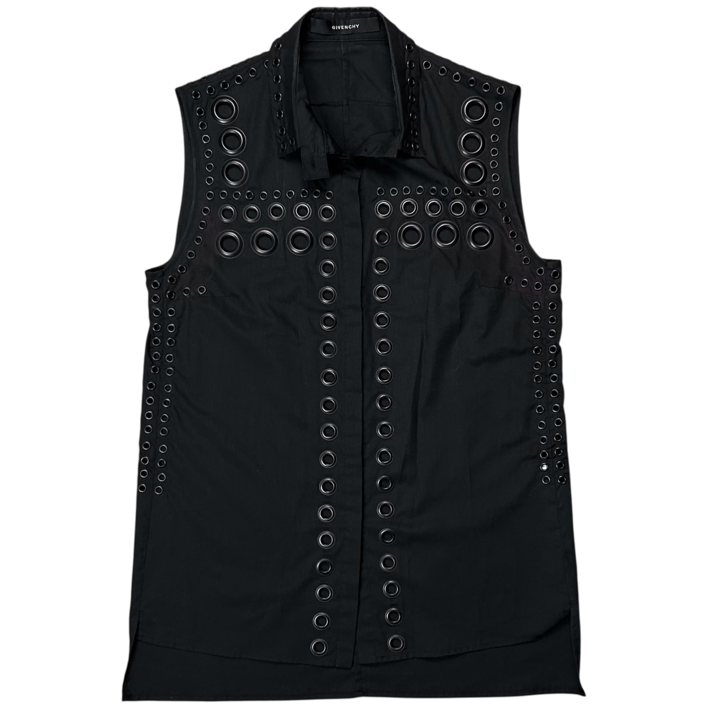 Givenchy Sleeveless Eyelet Shirt - SS11