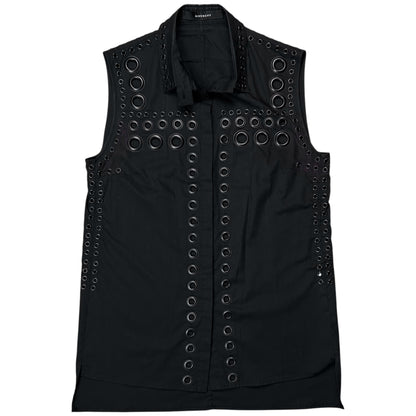 Givenchy Sleeveless Eyelet Shirt - SS11