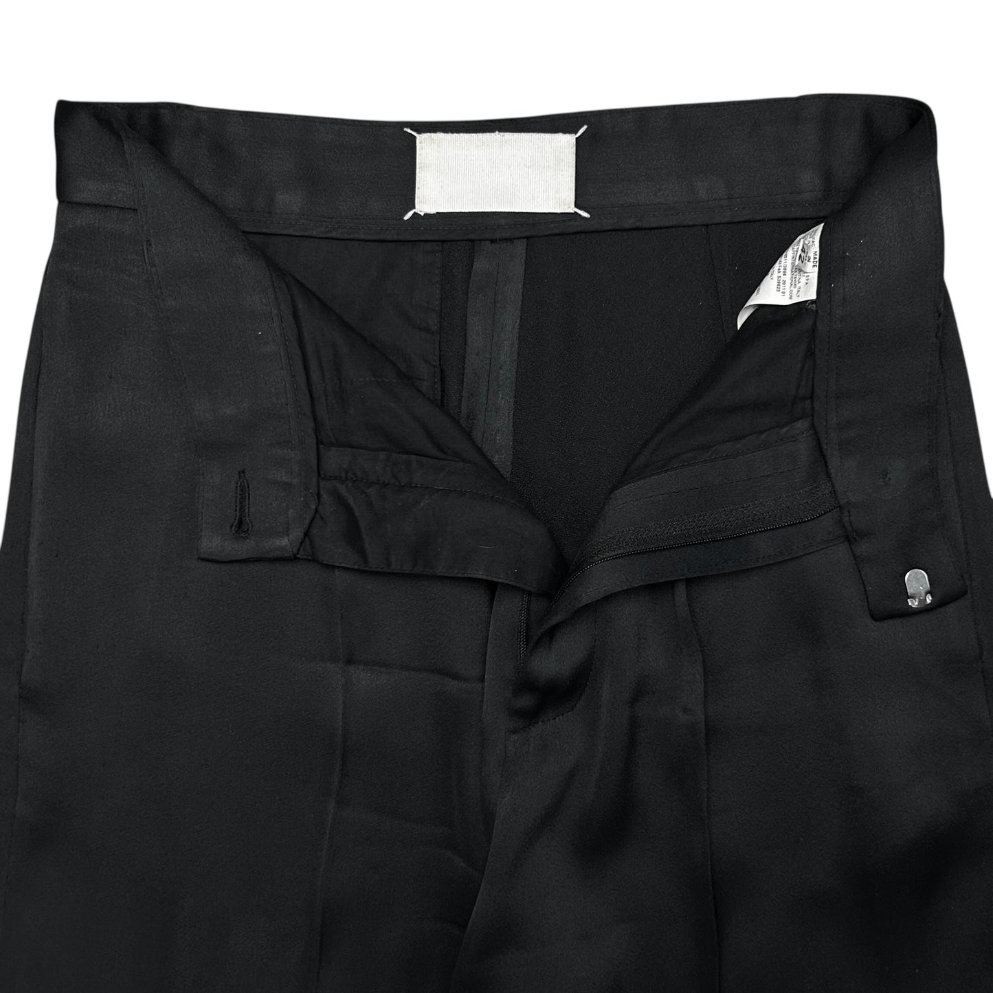 Maison Martin Margiela Wide Fluid Acetate Trousers - SS11