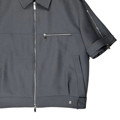 Dior Homme Short Sleeve Work Zip Jacket - SS20