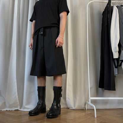 Raf Simons Double Pleated A-Line Shorts - SS22