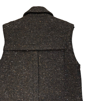 Ann Demeulemeester String Biker Wool Vest