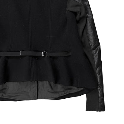Rick Owens Strapped Leather Sleeve Stag Jacket - AW08