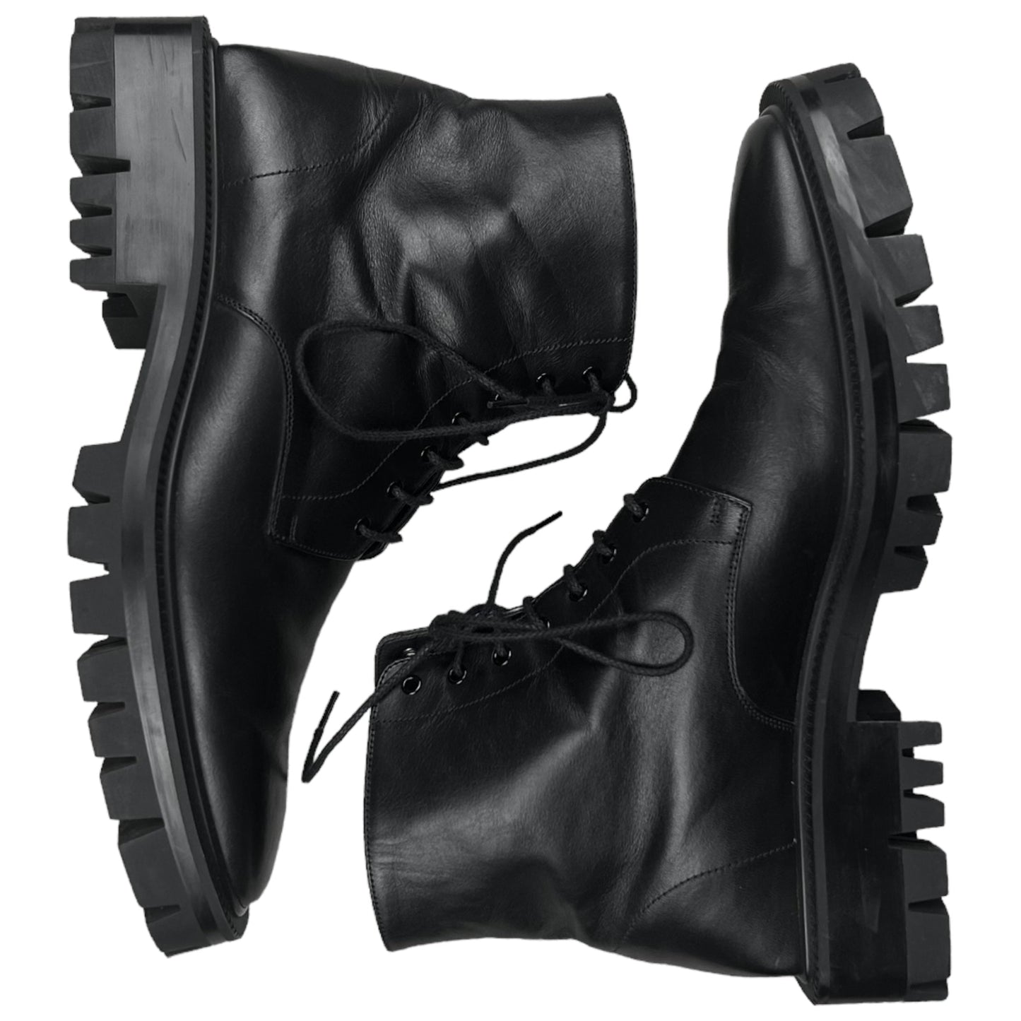 Balenciaga Chunky Squared Lug Sole Boots - AW18