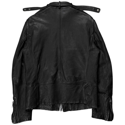 Gucci by Tom Ford Multi Zip Moto Leather Jacket - AW01