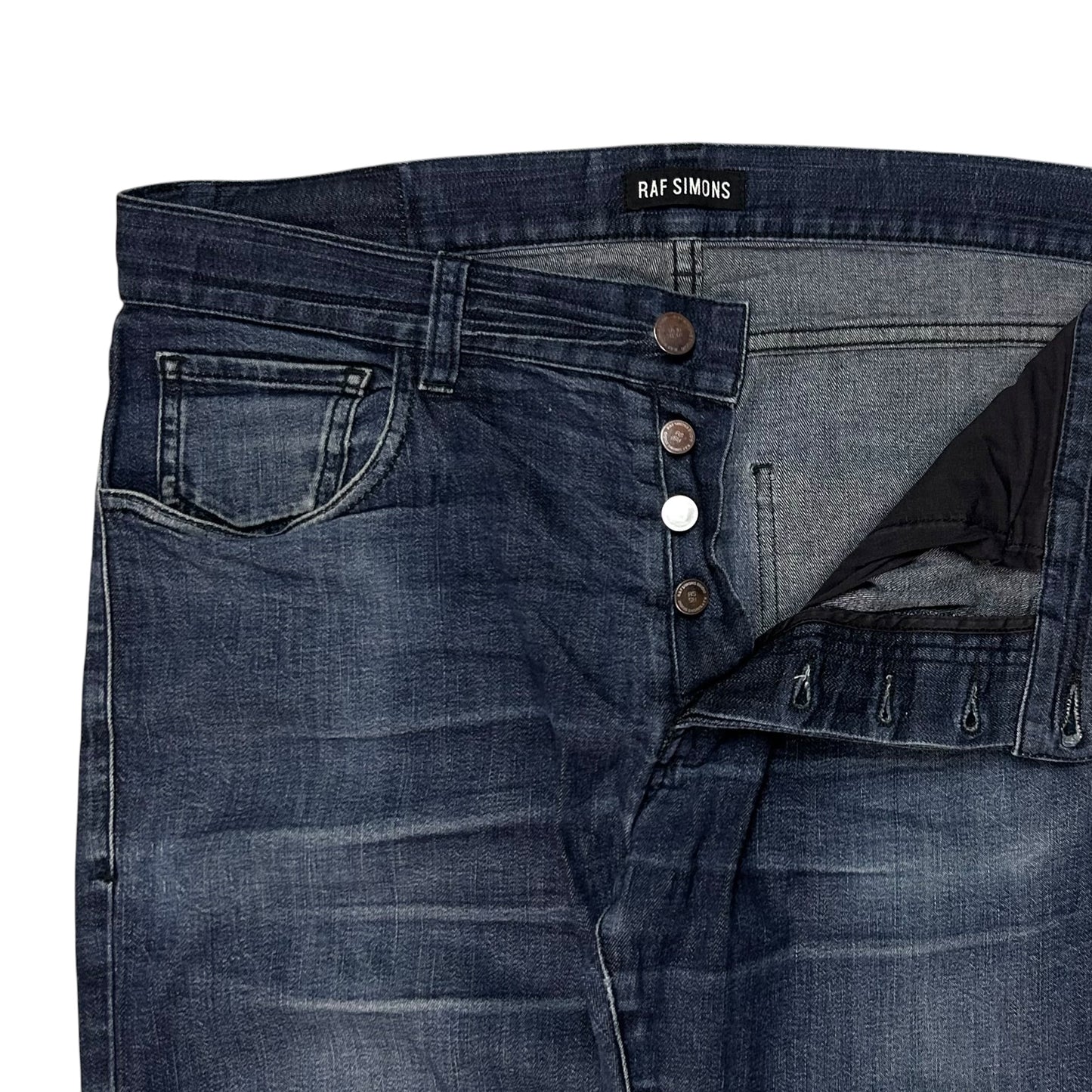 Raf Simons Skinny RS Patch Jeans - SS13