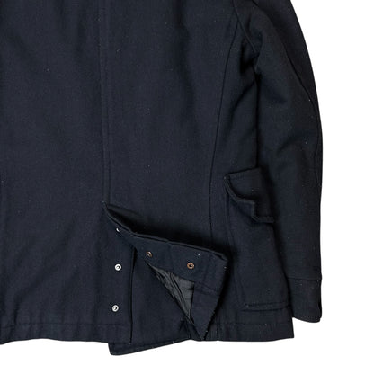 Dirk Bikkembergs Hooded Multi Pocket Caban Jacket