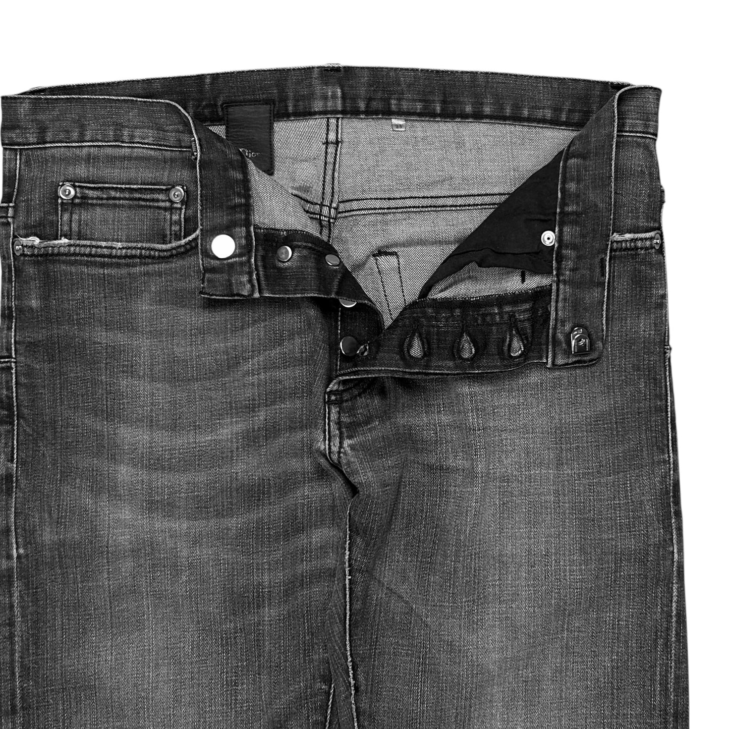 Dior Homme Faded Whisker Skinny Jeans - SS11