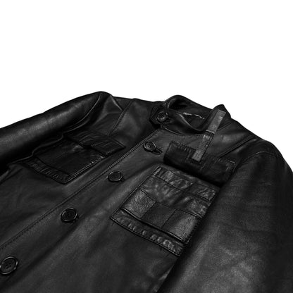 Dirk Bikkembergs Cargo Metal Clip Bomber Jacket