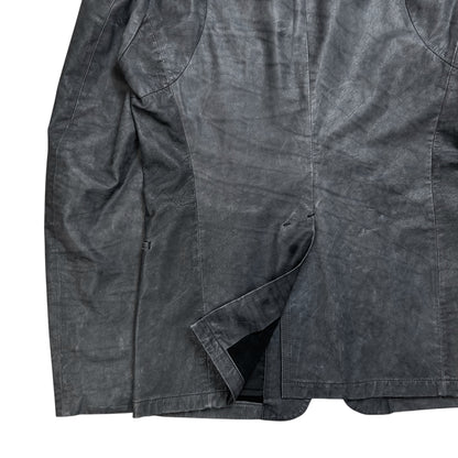 Jil Sander Dyed Leather Blazer - AW08
