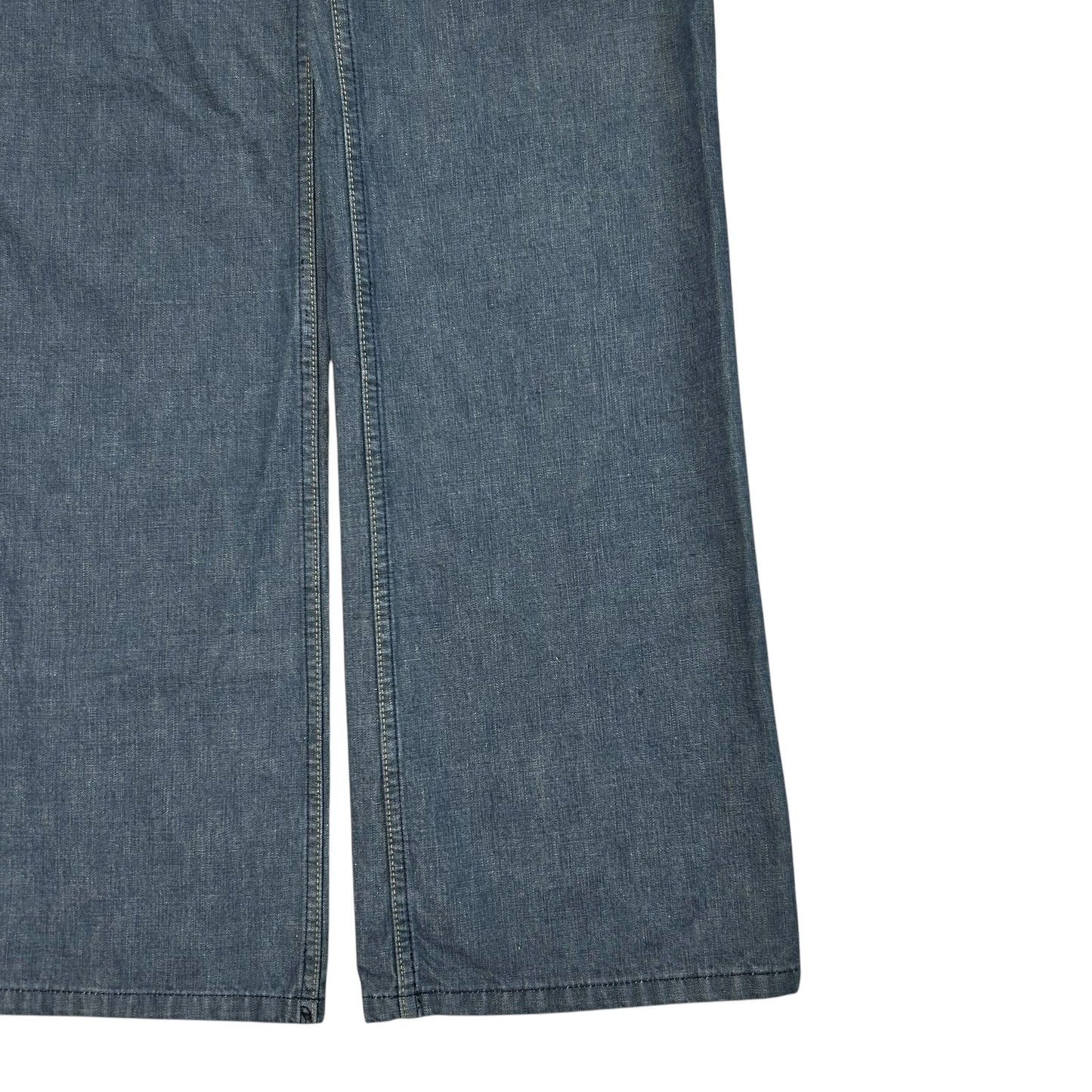 Maison Margiela Flared Petrol Jeans - AW21