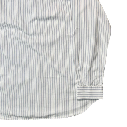 Comme des Garcons Shirt Airbrush Print Striped Shirt