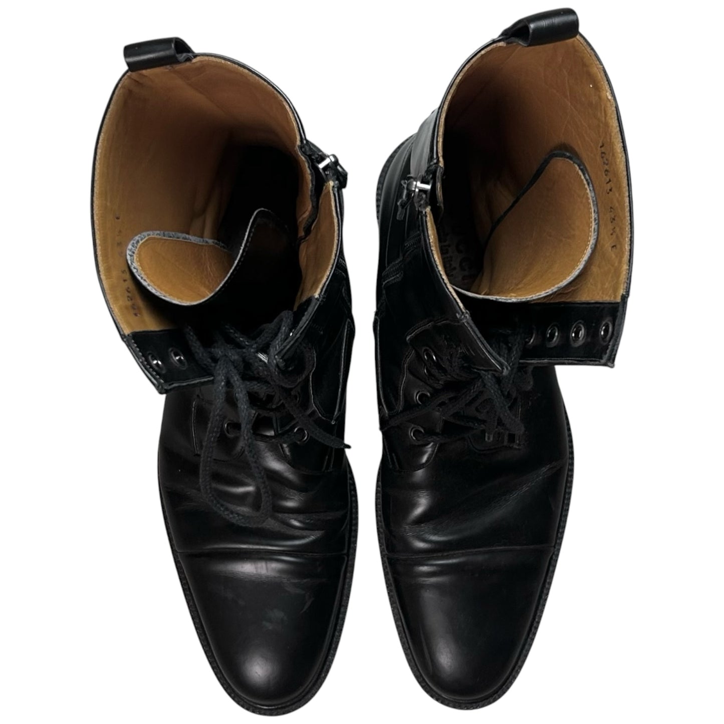 Gucci by Tom Ford High Combat Zip Boots - AW99