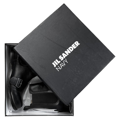 Jil Sander Toe Belted Chelsea Boots