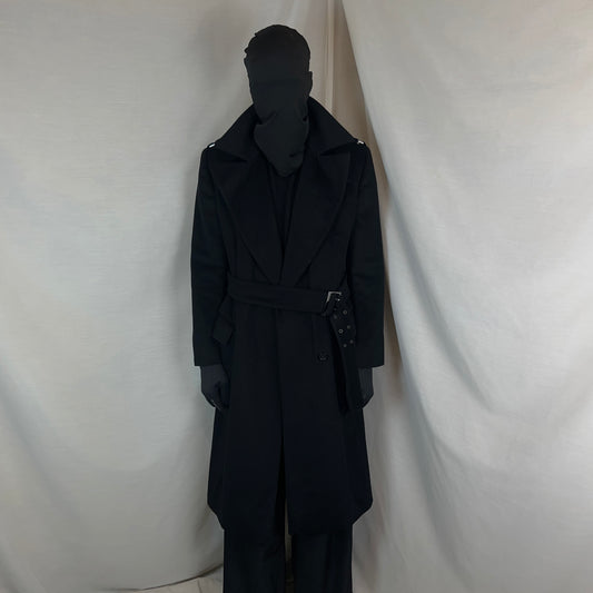 Gucci by Tom Ford Belted Shoulder Strap Cashmere Coat - AW03