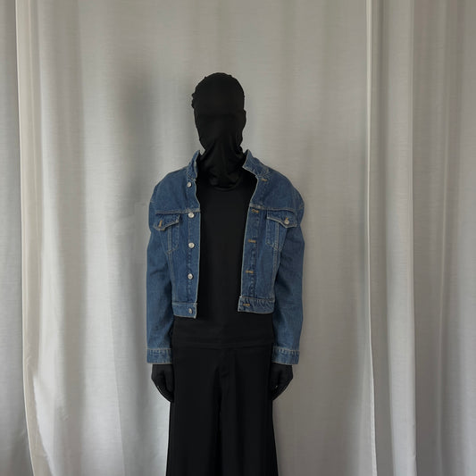 Balenciaga Distorted Denim Jacket - AW16