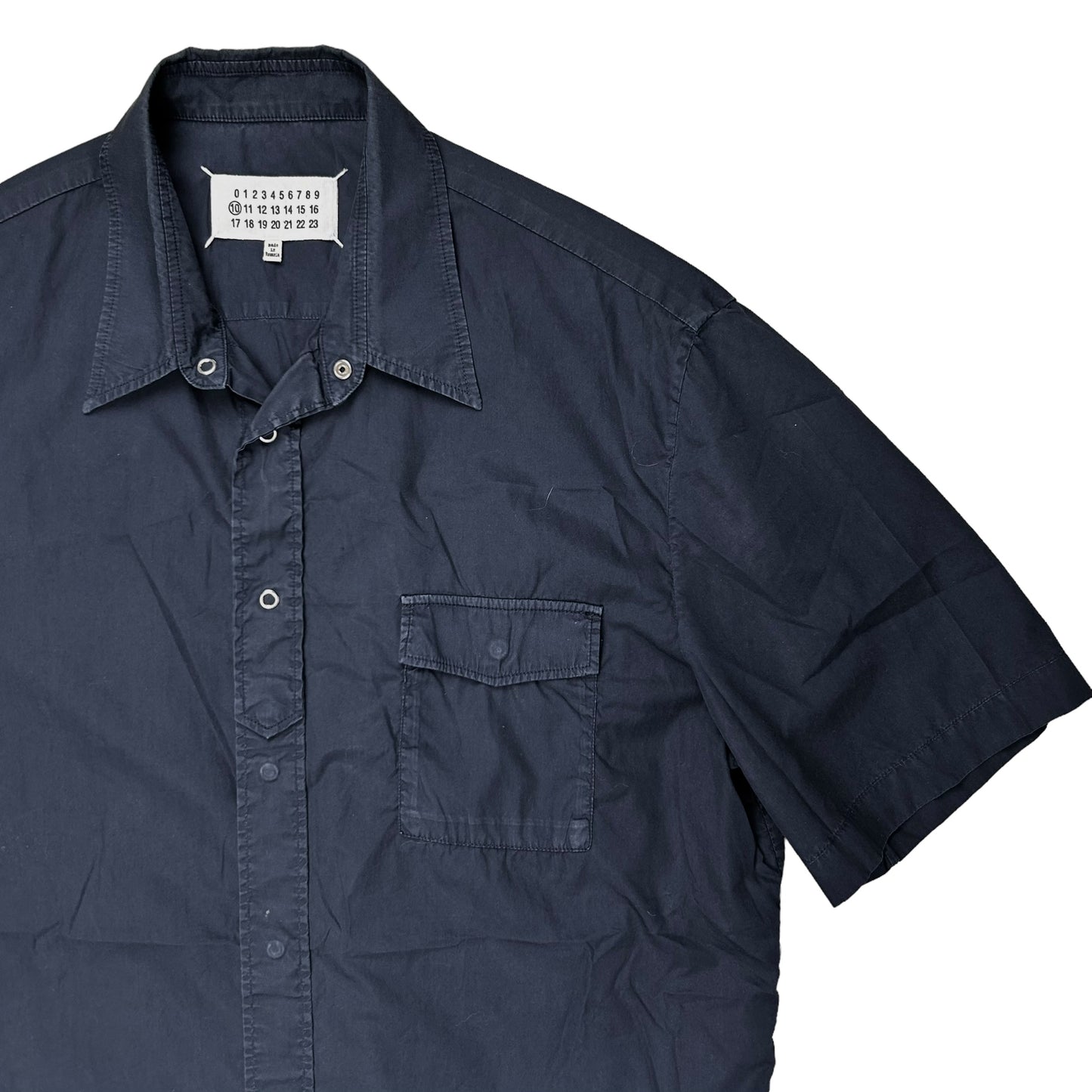 Maison Margiela Snap Button Camp Shirt - SS17