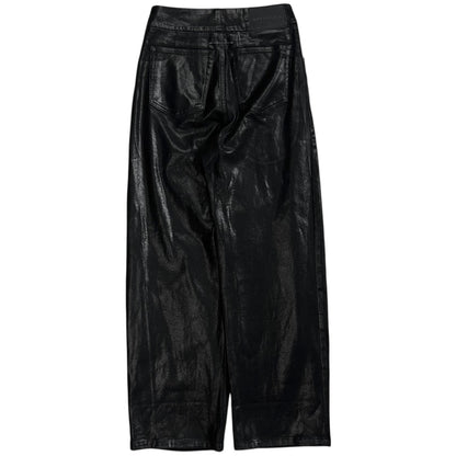 MM6 Maison Margiela Waxed Exposed Button Jeans - SS22
