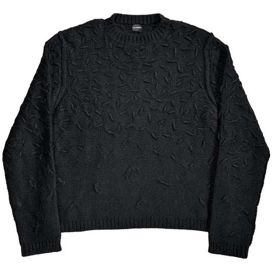 Jil Sander Textured Mites Alpaca Knit Sweater - AW09